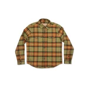 NEW IRON & RESIN men's quidel shirt in green